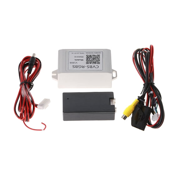 Replacement Accessories Car Backup Camera Rear View CVBS to RGBS Converter Adapter Adapter Aftermarket for RCD510 RNS510