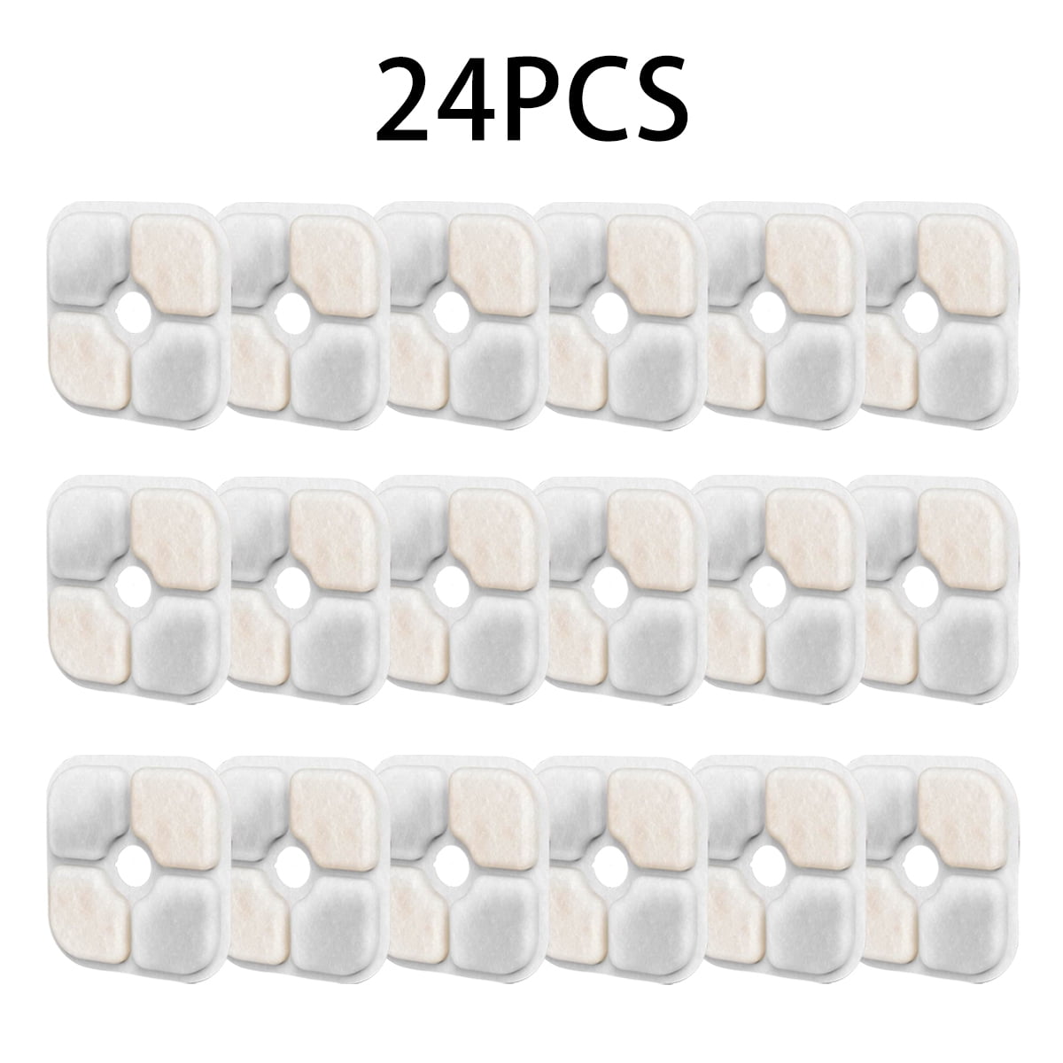 Replacement Activated Carbon Filter Cat Dog Drinking Fountain Replaced Filters for Pet Water Fountain Dispenser Accessories