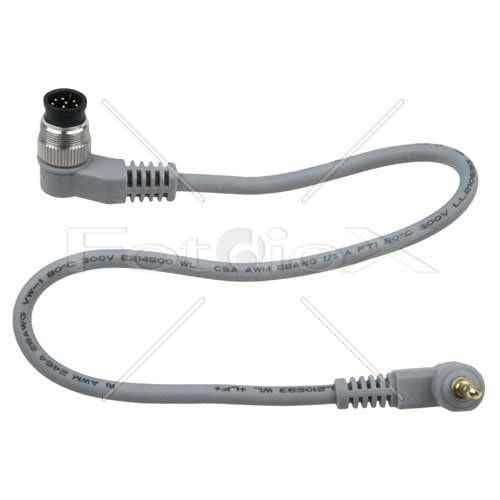 Replacement Adapter Cable 1N - fits Aputure Pro Coworker for Nikon D1, D1H, D1X, D2H, D2X, D2Hs, D2Xs, D3, D3X, D3s, D4, D200, D300, D300S, D700, D800, D800E