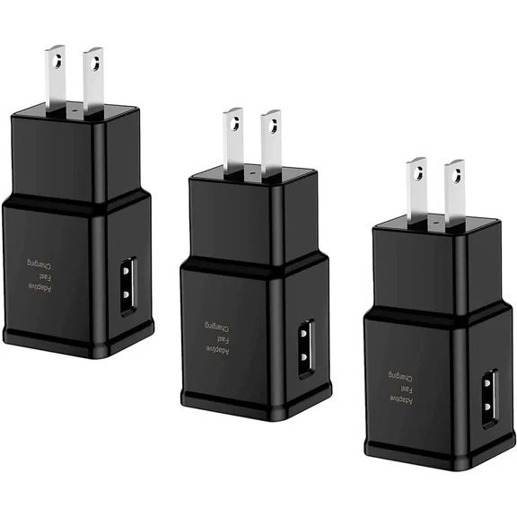 Replacement Adaptive Fast Charging Wall Charger For Samsung iPhone Smartphones