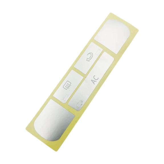 Replacement Air Conditioning Climate Control Button Cover Sticky Film Labels Sticker Decal Scratch Proof Surfaces