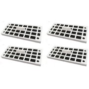 Replacement Air Deodorizer Filter Compatible GE Cafe Series Refrigerator Odor Removed - 4 Filters