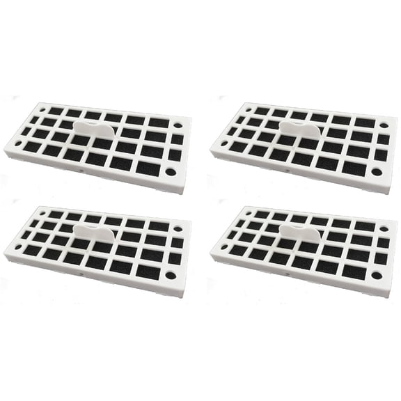 Replacement Air Deodorizer Filter Compatible GE Cafe Series Refrigerator Odor Removed - 4 Filters