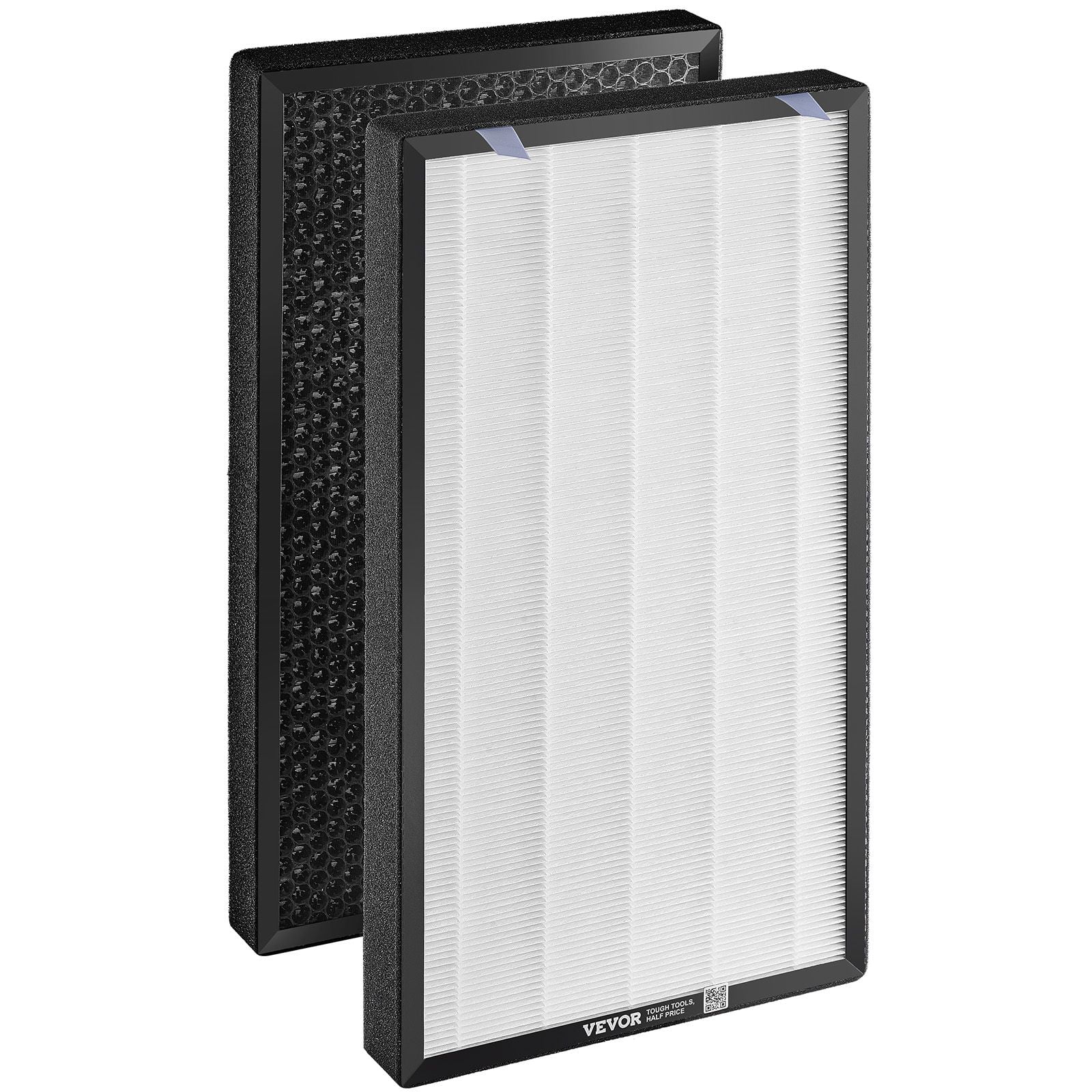 Replacement Air Purifier Filter H13-Grade 2-Layer HEPA + Activated Carbon for Home Purifiers