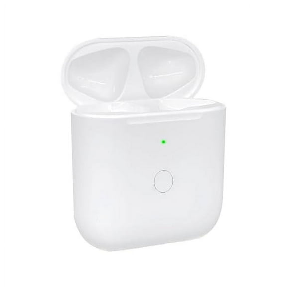 Replacement AirPod Charging Case Compatible with AirPods 1st 2nd Generation, Wireless Charging Case 550mAh Bluetooth Pairing Sync Button