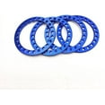 thumbnail image 1 of Replacement Aluminum Beadlock Ring Blue 4pcs For 1:10 RC Crawler Car RCLIONS, 1 of 2
