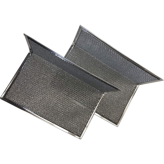 Replacement Aluminum Filter Compatible with Broan R610038, R610080, SR610 080, Rangeaire 610038, SR610081 and Whirlpool 830865-11" X 11-5/8" X 3/32" - (2-Pack)