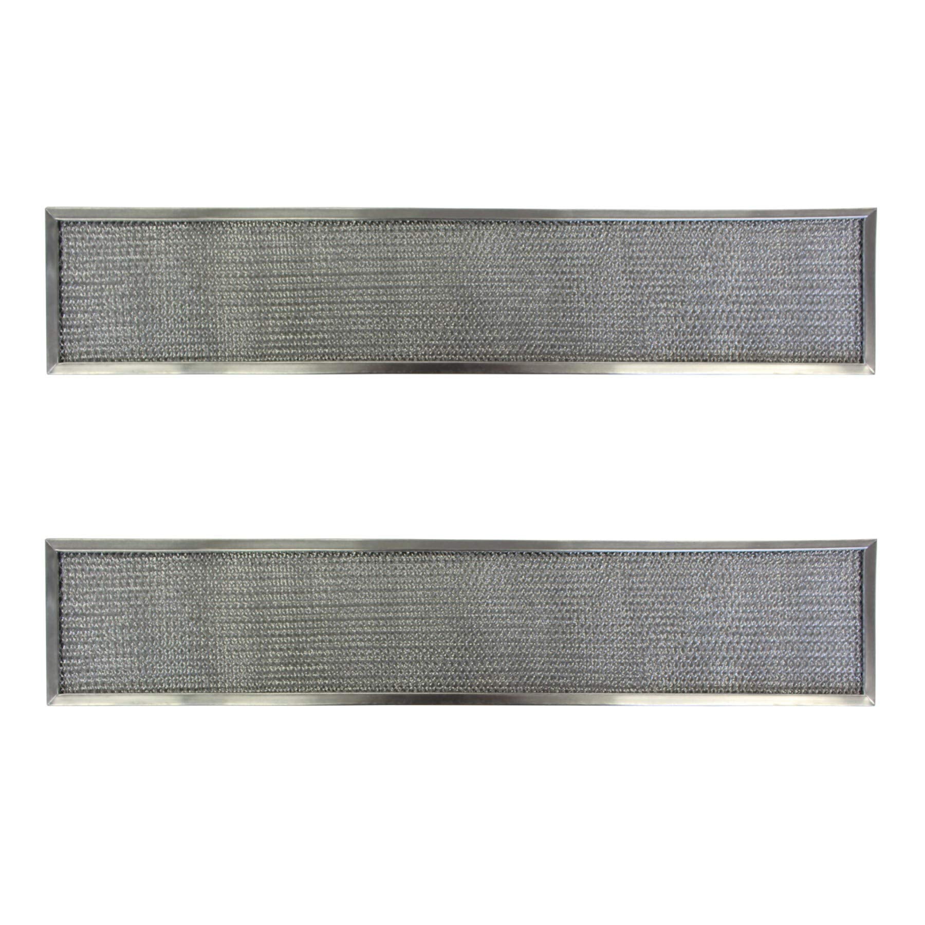 Replacement Aluminum Filters Compatible with Broan 97007355, S97007355, GE 97007355, WB02X4993, WB2X4993, Roper 97007355, Sears/Kenmore 97007355, S97007355,G-8565,RHF0409-4-7/8 X 27 X 3/8