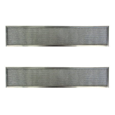 Replacement Aluminum Filters Compatible with Broan 97007355, S97007355, GE 97007355, WB02X4993, WB2X4993, Roper 97007355, Sears/Kenmore 97007355, S97007355,G-8565,RHF0409-4-7/8 X 27 X 3/8