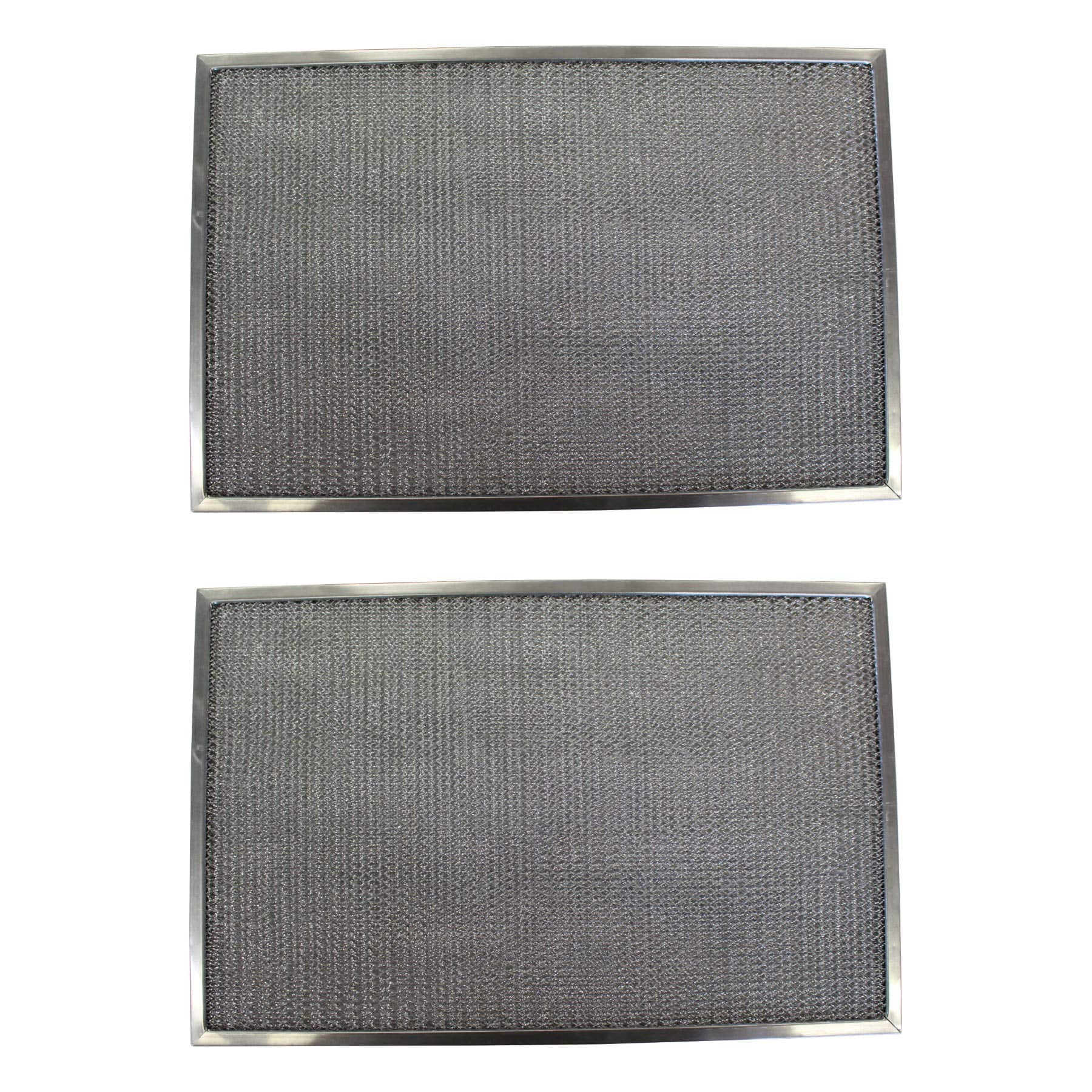 Replacement Aluminum Filters Compatible with Broan 97013161, S97013161, Sears/Kenmore 97013159, 97013161, S97013159, S97013161,C-6184, -6-9/16 X 14-3/8 X 3/8 (2-Pack)