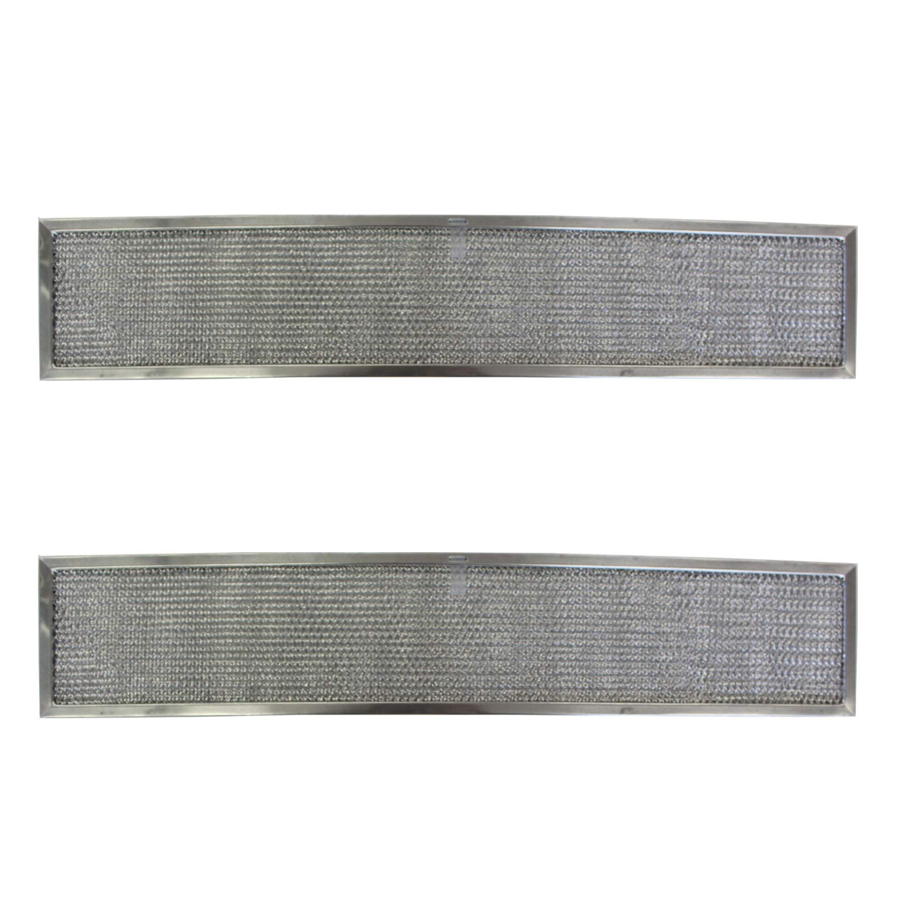 Replacement Aluminum Filters Compatible with Broan 99010246, Caloric 99010246,G-8640,RHF0504-5-3/8 x 28 x 3/8 (PT LS) (2-Pack)
