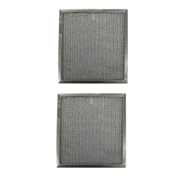 Replacement Aluminum Filters Compatible with Nutone 25791-000,G-8628,RHF1302-13-1/4 x 15-1/2 x 1/2 (2-Pack)