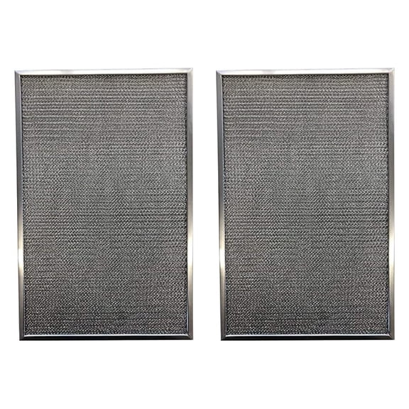 Replacement Aluminum Pre/Post Filter Compatible with F50E & F50A Series 12-1/2 x 19-5/8 x 3/8 2-TSSS 2-Pack