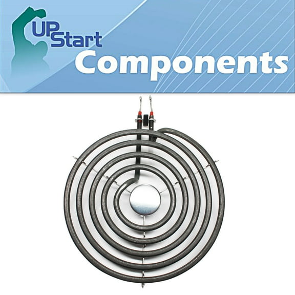 Replacement Amana CARR629WW 8 inch 5 Turns Surface Burner Element - Compatible Amana 9761345 Heating Element for Range, Stove & Cooktop