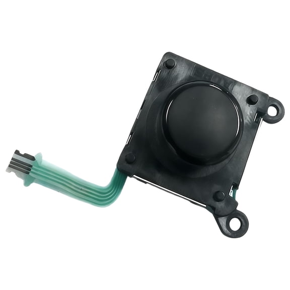 Replacement Analog Joystick Module for Slim Handheld Console, Thumbstick Repair Part with Ribbon Connector Housing for PSV1000