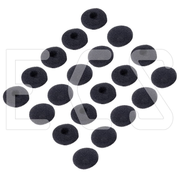 Replacement Antimicrobial Ear Cushions for Philips Transcription Headsets, 10 Pair