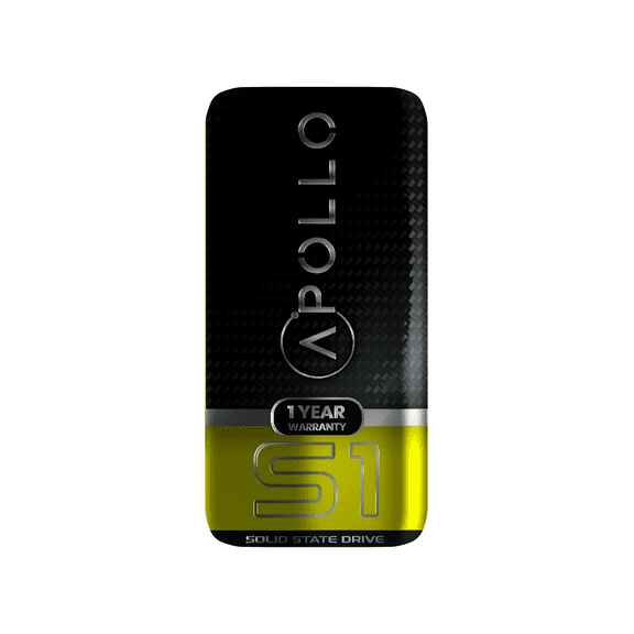 Replacement Apollo S1 512GB Mac SSD (NVMe PCIe Gen3x4) Compatible For Macbook Air A1370 A1369 (Late 2010 - Mid 2011)