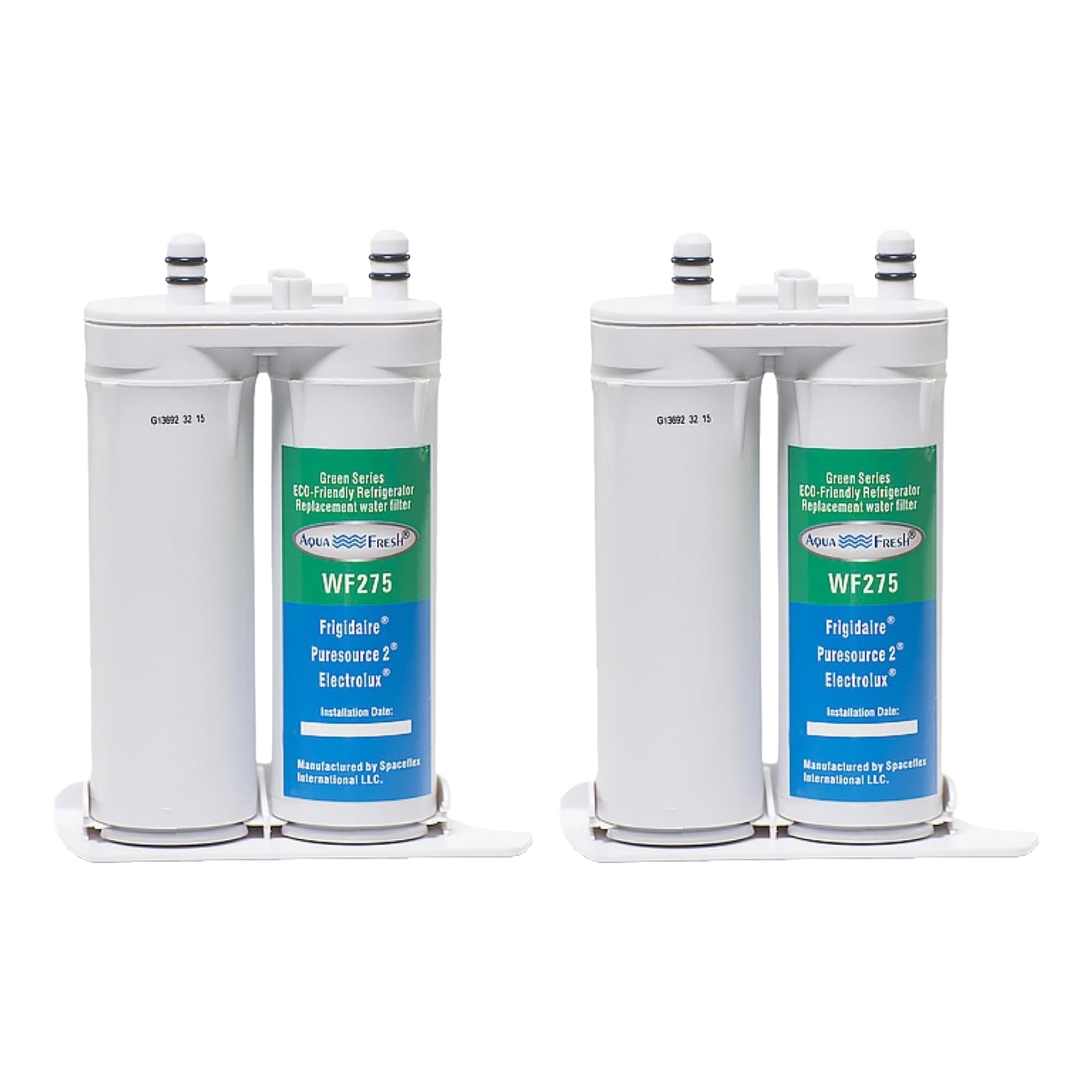 Replacement Aqua Fresh WF275 Water Filter for Frigidaire WF2CB / PureSource2 (2 pack)