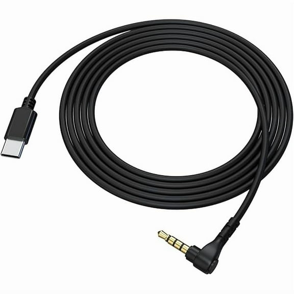 Replacement Audio Cable 3.5mm to USB-C Male Headphone Extension Cord Compatible with SteelSeries Arctis Nova 3 Gaming Headset