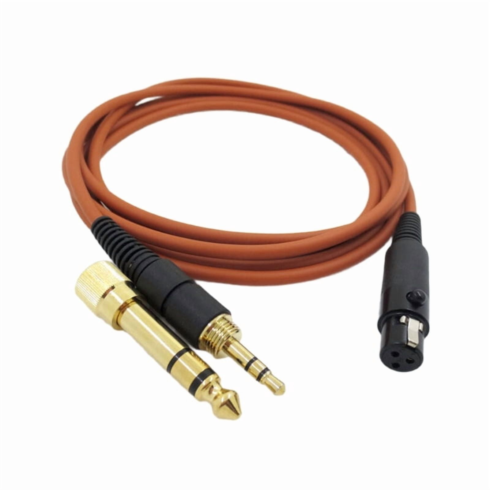 Replacement Coiled Audio Cable For Pioneer DJ HDJ CUE1 HDJ CUE1BT HDJ X5 HDJ X7 HDJ S7, Spring Extension Audio Cable With 3.5mm Plug And 6.3mm Adapter - View #11