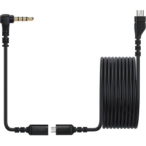 Replacement Audio Cable Cord, Compatible for SteelSeries Arctis 3 /Arctis 5/ Arctis 7 /Arctis Pro Gaming Headphones with Male to 3.5mm Female Cable Adapter (with 3.5mm converter, Black)
