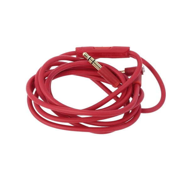 Replacement -Audio Cable Cord Wire with In-line Microphone and Control for -Beats by Dr Dre Solo -Studio Pro Detox Headphones