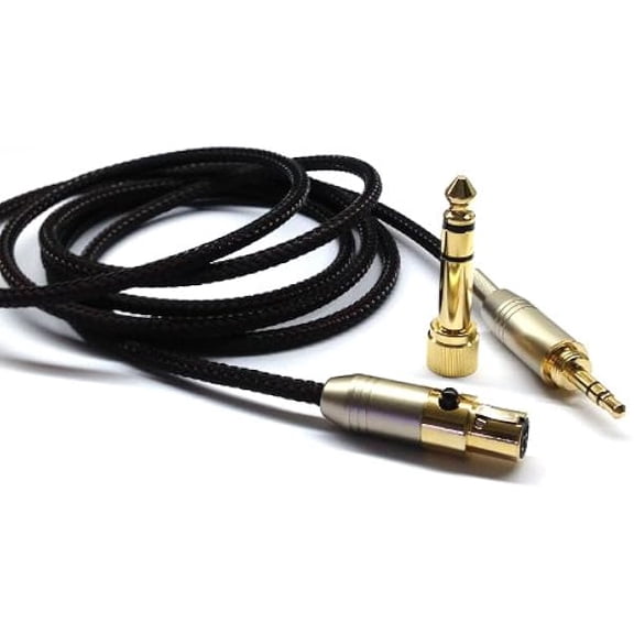 Replacement Audio Upgrade Cable Compatible with AKG K240, K240S, K240MK II, Q701, K702, K141, K171, K181, K271s, K271 MKII, M220, Pioneer HDJ-2000 Headphones 1.2meters/4feet