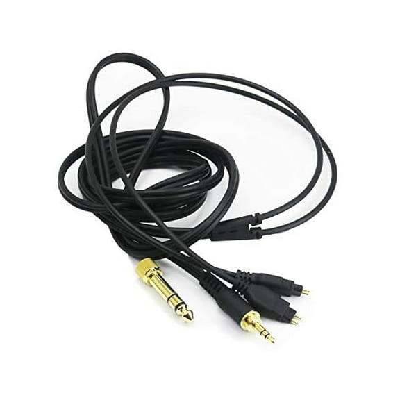 Replacement Audio Upgrade Cable Compatible with Sennheiser HD650, HD600, HD580, HD660S, HD58X, HD565, HD545, HD535, HD525, HD265, Massdrop HD6XX Headphones 3meters/9.9feet