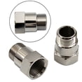 thumbnail image 1 of 2Pcs M18x1.5mm Threaded O2 Oxygen Sensors Fitting Adapter, 1 of 9