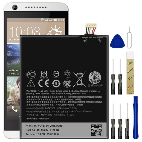 Replacement B0PKX100 Battery Tools For HTC Desire 626X OPKX210/Desire 626 HTCD200L/OPM9120/626S OPM9110 OPM9200/Desire 626G D626G G+
