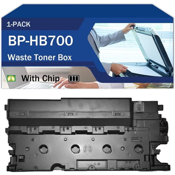 Replacement BP-HB700 BPHB700 Waste Toner Box Compatible for Sharp BP-50C55 BP-50C65 BP-70C31 BP-70C36 BP-70C45 BP-70C55 Printers