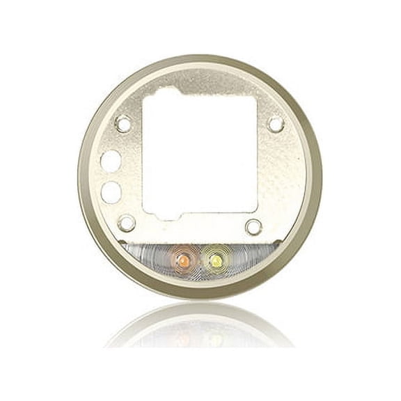 Replacement Back Camera Lens Bracket And Flash Diffuser Compatible For Motorola Moto Z Droid (XT1650-01 / 2016) (Gold)