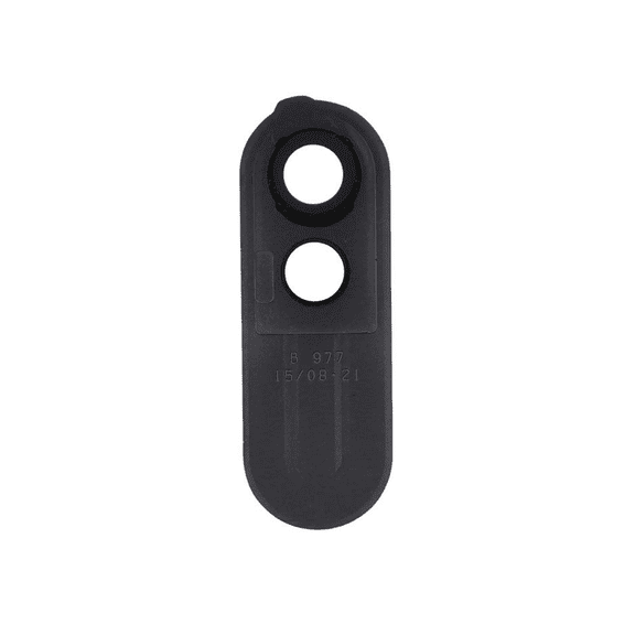 Replacement Back Camera Lens Cover Compatible For Motorola Droid Turbo 2 (XT1585 / XT1580 / XT1581 / 2015) (Black)