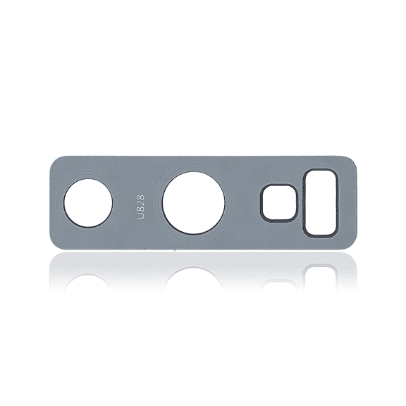 Replacement Back Camera Lens (Glass Only) With Adhesive Compatible For Samsung Galaxy Note 9 (Cloud Silver)