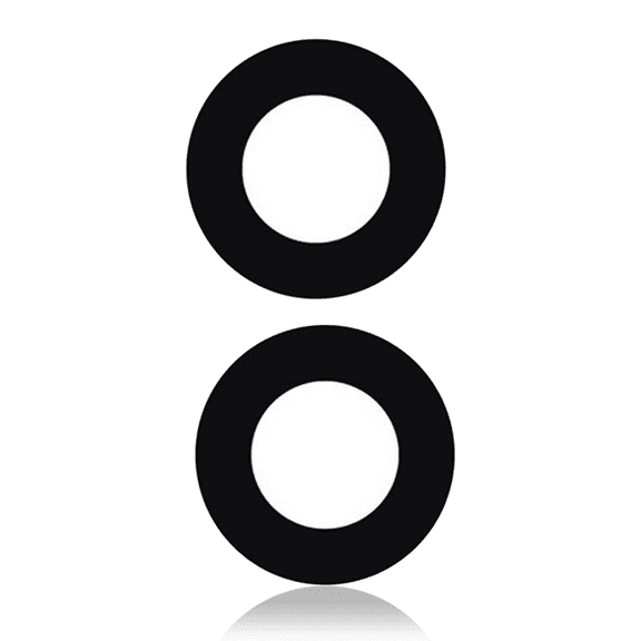 Replacement Back Camera Lens (Glass Only) With Adhesive Compatible For Samsung Galaxy Z Flip 3 5G (10 Pack)