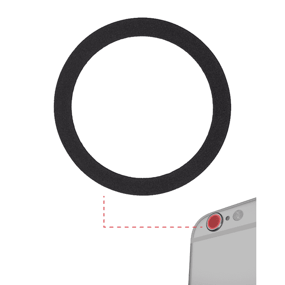 Replacement Back Camera Lens (Glass Only) With Adhesive Compatible For iPhone 6 / 6S (All Colors) (10 Pack) (Real Sapphire l Premium)