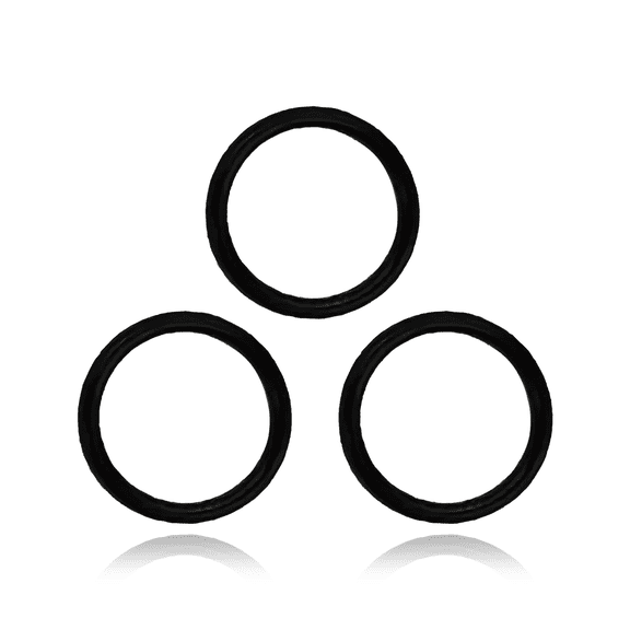 Replacement Back Camera Lens O-Ring Gasket Compatible With iPhone XR / 11 / 11 Pro / 11 Pro Max / 12 / 12 Mini / 12 Pro (100 Pack) (Black)