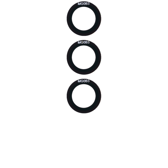 Replacement Back Camera Lens With Adhesive Compatible With Samsung Galaxy S23 FE 5G (S711) (3 Piece Set) (All Colors)