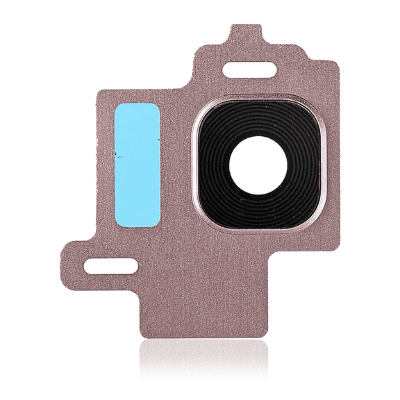 Replacement Back Camera Lens With Bezel Ring Compatible For Samsung Galaxy S8 (Rose Gold)