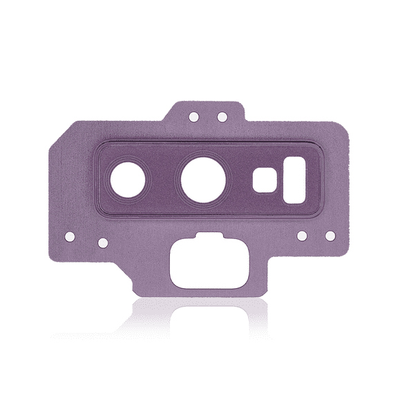 Replacement Back Camera Lens With Bracket / Bezel Compatible For Samsung Galaxy Note 9 (Lavender Purple)