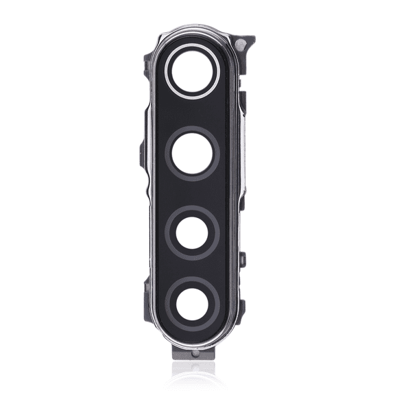 Replacement Back Camera Lens With Bracket / Bezel Compatible For Xiaomi Redmi Note 8 (Moonlight White)