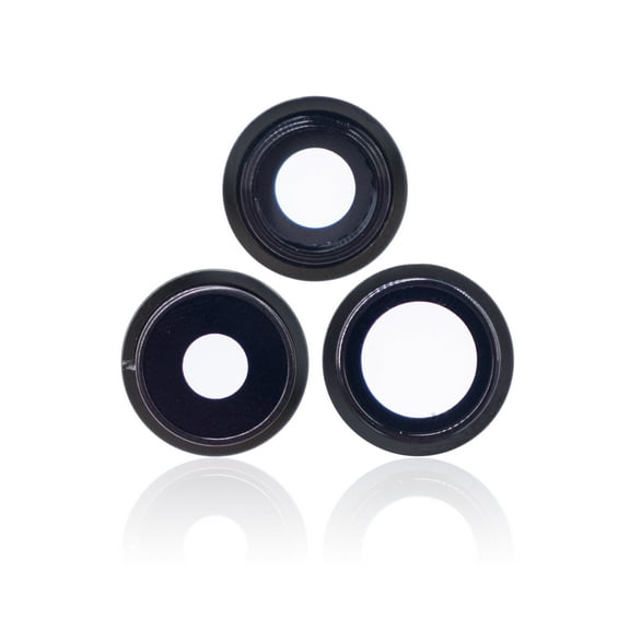 Replacement Back Camera Lens With Bracket & Bezel Compatible For iPhone 13 Pro / 13 Pro Max (Aftermarket Plus) (Graphite)