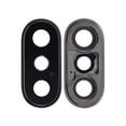 thumbnail image 1 of Replacement Back Camera Lens With Bracket & Bezel Compatible For iPhone XS / XS Max (Space Gray) (Real Sapphire l Premium) (10 Pack), 1 of 5