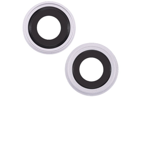 Replacement Back Camera Lens With Bracket & Bezel For iPhone 14 / 14 Plus (2 Piece Set) (Aftermarket Plus) (Purple)