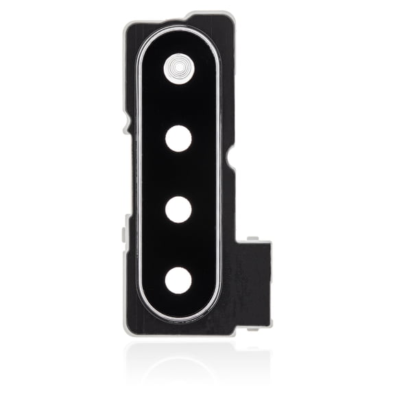 Replacement Back Camera Lens With Bracket Compatible For LG Stylo 6 (White)