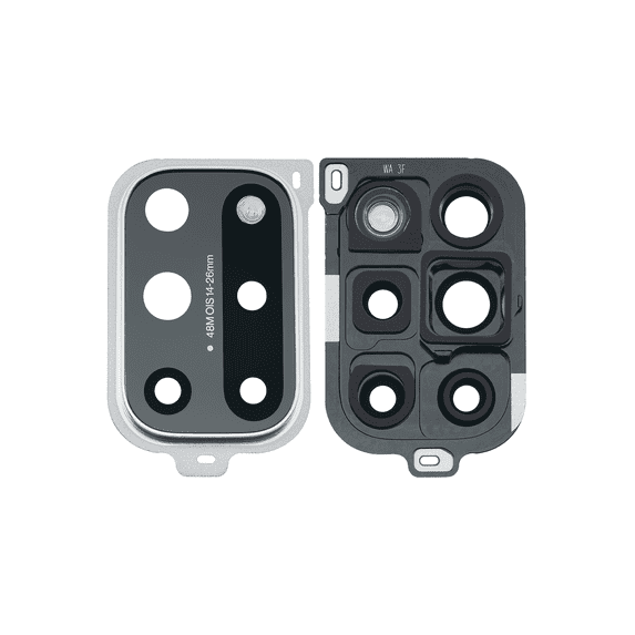 Replacement Back Camera Lens With Bracket Compatible With OnePlus 8T (Lunar Silver)