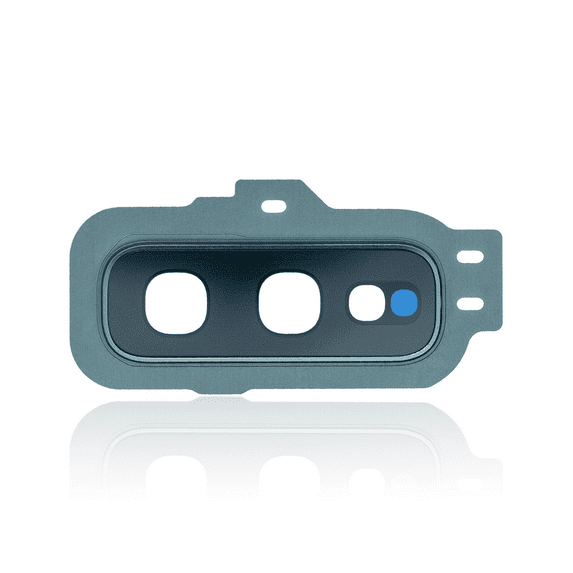 Replacement Back Camera Lens With Cover Bezel Ring Compatible For Samsung Galaxy S10E (Prism Green)