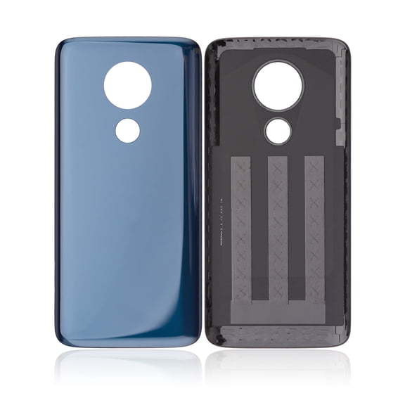 Replacement Back Cover Compatible For Motorola Moto G7 Power (XT1955 / XT1955-5 / XT1955-6 / XT1955-7 2019) (Marine Blue) (US Version) (Genuine OEM)
