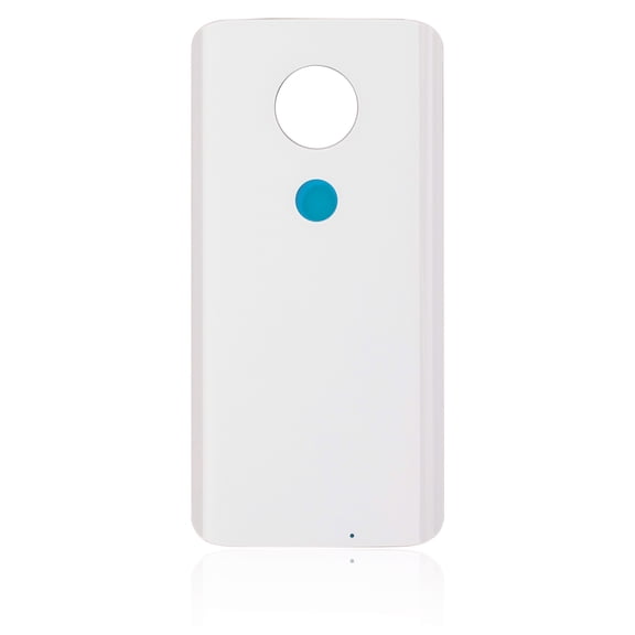 Replacement Back Cover Compatible For Motorola Moto G7 (XT1962 / 2019) (White)