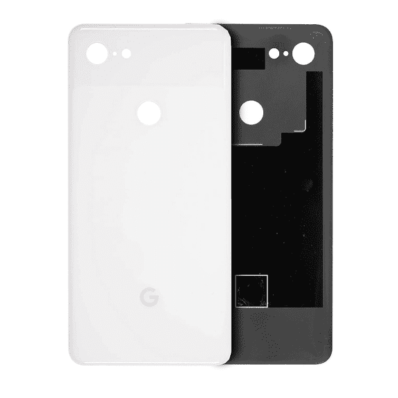 Replacement Back Cover Compatible With Google Pixel 3 (Genuine OEM) (White)